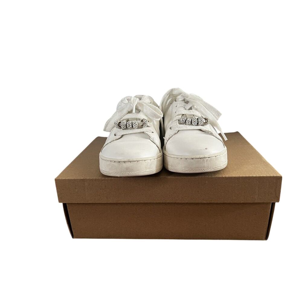 Steve Madden White Jisla Tennis Shoes Girls size 1